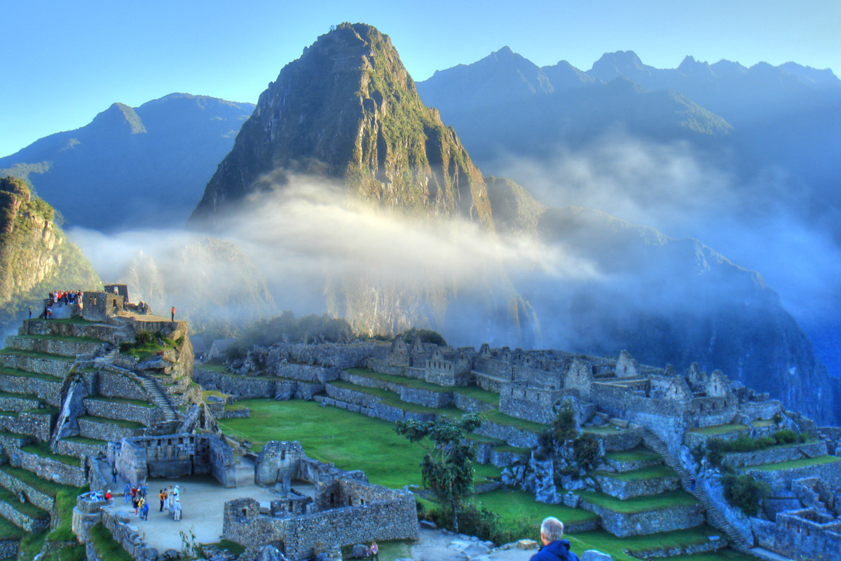 Machu Picchu at sunrise