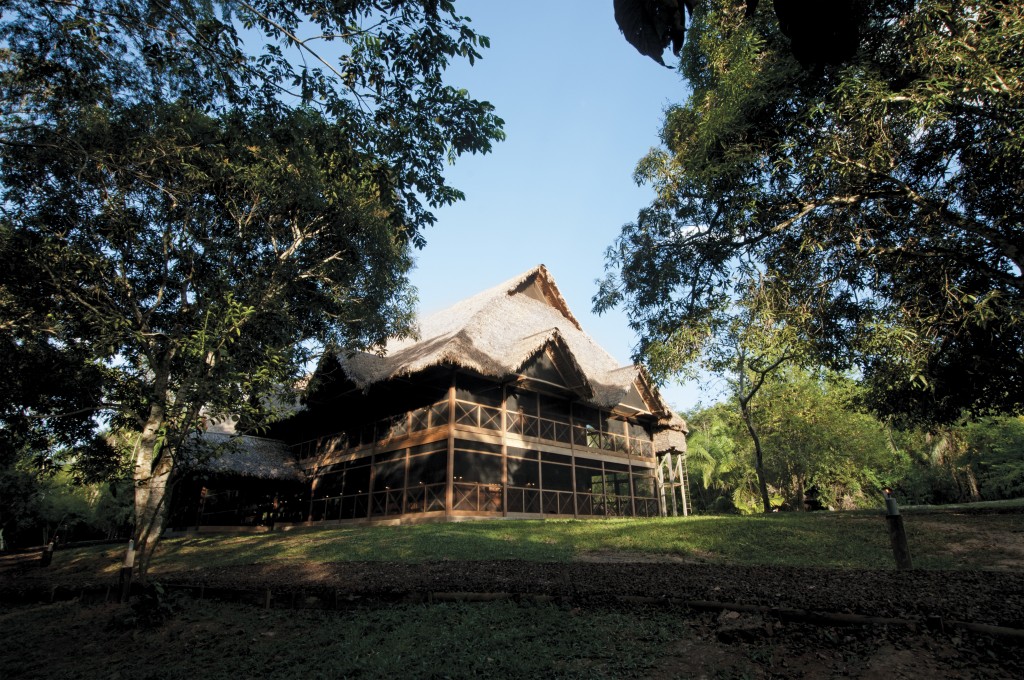 Inkaterra Hacienda Concepción, located between the Tambopata National Reserve and the shores of the Madre de Dios River