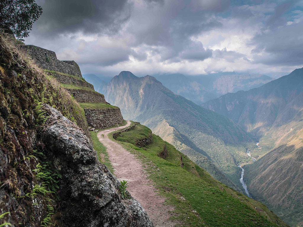 The Peruvian coffee route takes you along the ancient Inca Trail