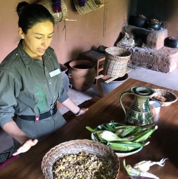 During his visit Michelin-star chef Merlin Labron Johnson joined Inkaterra Explorer Guides to experience the delicious Chicha de Jora in our Chicha House.