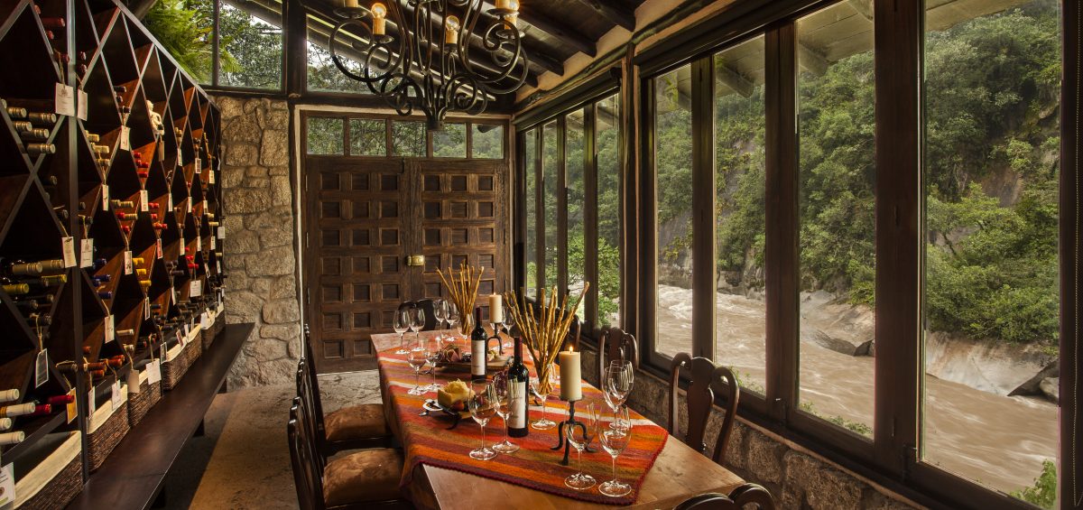 Inkaterra Machu Picchu Pueblo Hotel - Wine Cellar