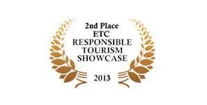 2013 Responsible Tourism Showcase - 2nd Place Honoree - January 2013
