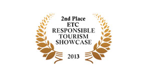 2013 Responsible Tourism Showcase - 2nd Place Honoree - January 2013