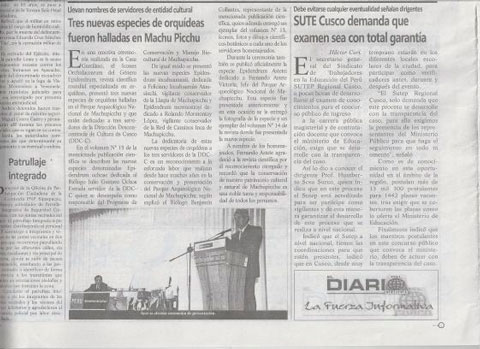 El Diario de Cusco – Peru