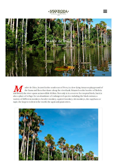 Blog Inkaterra – UK