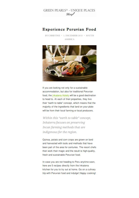 Blog Green Pearls – DE
