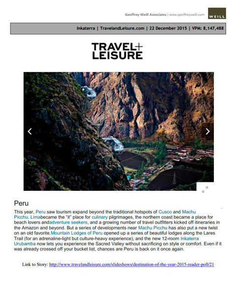 Travel & Leisure – US