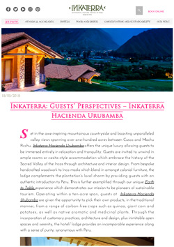 Blog Inkaterra