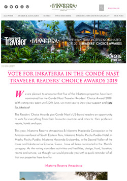 Blog Inkaterra