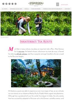 Blog Inkaterra