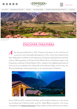 Blog Inkaterra