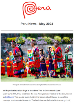 PromPerú Canadá Newsletter – Perú News – 2023.05
