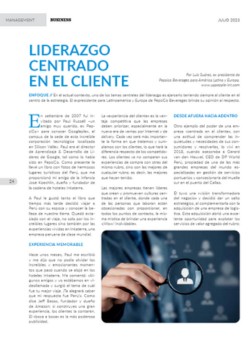 Revista Business – Sección Management – LIDERAZGO CENTRADO EN EL CLIENTE – 07.23