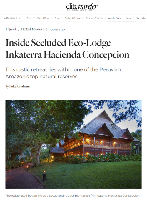 INSIDE SECLUDED ECO