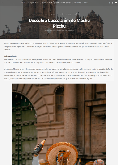 DESCUBRA CUSCO ALÉM DE MACHU PICCHU – TERRA MUNDI BLOG – 10.24