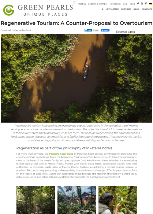 Regenerative tourism_ A sustainable alternative – GREENPEARLS – DEC.25