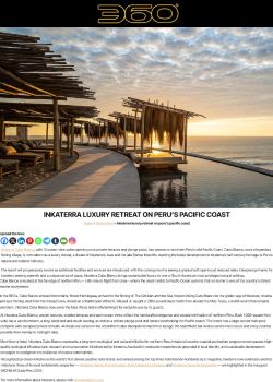 INKATERRA LUXURY RETREAT ON PERU’S PACIFIC COAST