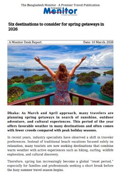 Six destinations to consider for spring getaways in 2026