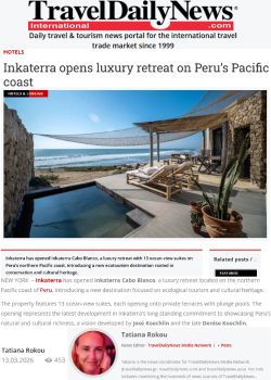 Inkaterra opens luxury retreat on Peru’s Pacificcoast