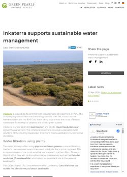 Inkaterra Supports Sustainable Water Management