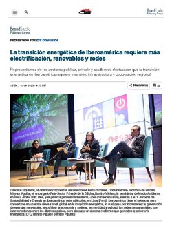 LA TRANSICIÓN ENERGÉTICA DE IBEROAMÉRICA REQUIERE MÁS