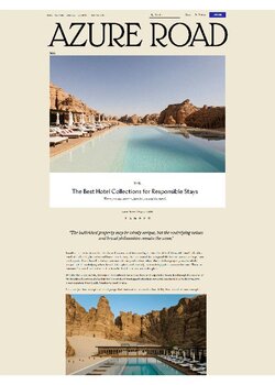 THE BEST HOTEL COLLECTIONS FOR RESPONSIBLE STAYS. WHERE YOU
