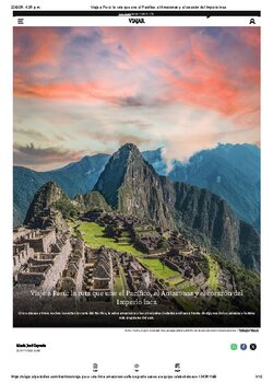 VIAJE A PERÚ: LA RUTA QUE UNE EL PACÍFICO, EL AMAZONAS Y EL CORAZÓN DEL IMPERIO INCA